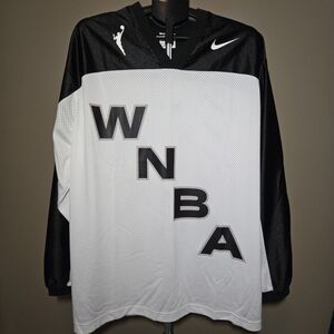 Nike Women's WNBA Logo Hockey Style Mesh Jersey Size Medium Fits Men's Large